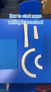 72K views · 661 reactions | In preschool, we start name writing by...