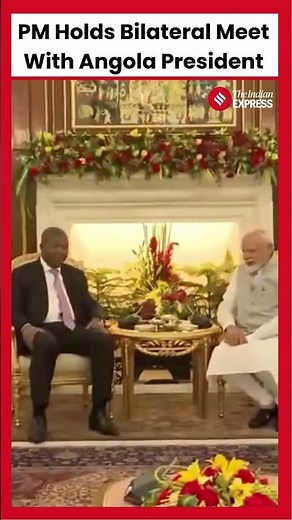 #Watch PM Modi Holds Bilateral Meeting With Angola President Joao Lourenco | India Angola Relations