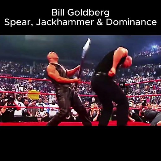 Bill Goldberg Spear, Jackhammer & Pure Dominance 💥 WWE Legend in Action