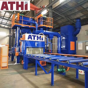 [Hot Item] Roller Conveyor Shot Blasting Machine, Steel Plates Shot Blaster