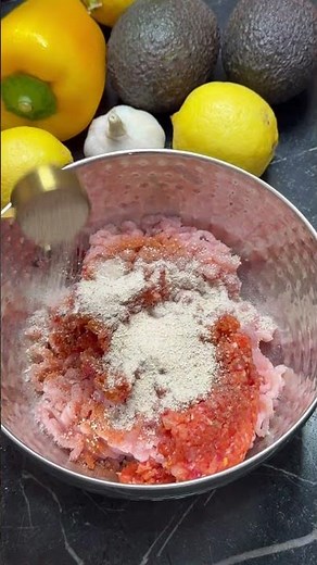 🔥 Juicy Turkey Patties #turkeyrecipes #turkeypatties #healthyrecipes#shorts