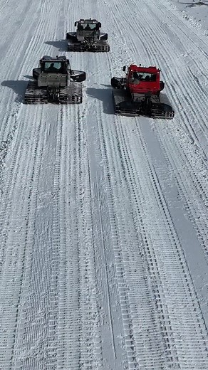 3 Cats. 3 Days. 1 Mission: Dial in the perfect corduroy for Opening Day! 🎥: @kaytii | Breckenridge Ski Resort