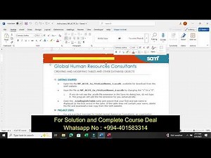 Access Module 3 SAM Project B Ridgedale College | Access Module 3 SAM Project 1b