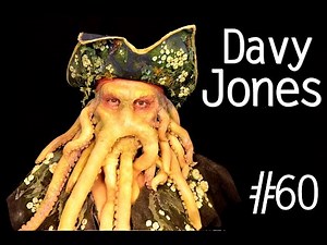MYF #60 Davy Jones - 1/4 Modelagem e Moldes - Tutorial de Maquiagem Artística
