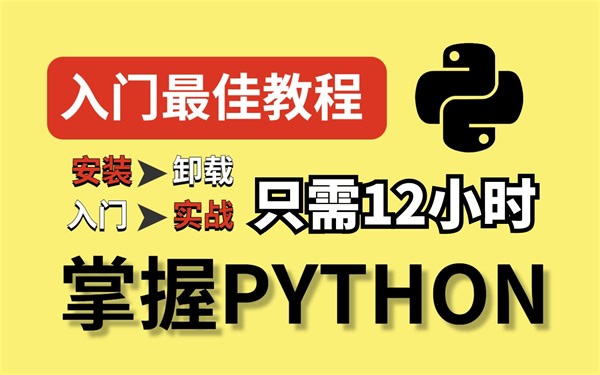 极限12小时！樵夫老师12小时讲完2024最新【PYTHON零基础全套】从小白到大神，相见恨晚系列！