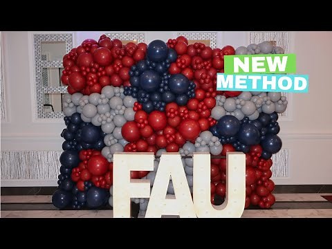 NEW METHOD!!! | Balloon Wall Tutorial | How to | DIY