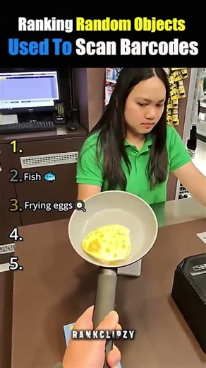 Ranking Random Objects Used To Scan Barcodes