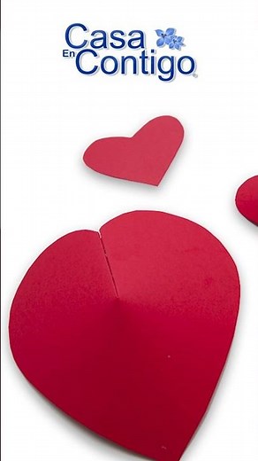 Easy and Quick 3D Paper Hearts #shorts #hearts #decoration