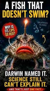 This Fish Can't Swim. And Nobody Knows Why Its Lips Are Red