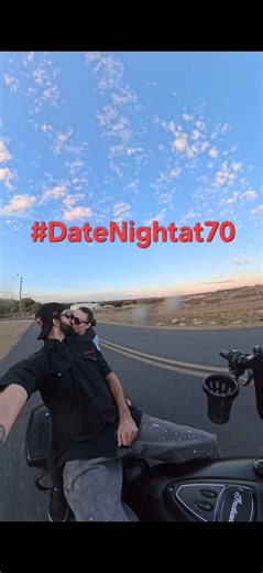 Forgot to add the music :D Plane landed right over the top of us on #datenightat70 Camera doesnt do justice he was skirting the tree branches haha This is a local flying community, called #LovesLanding, each house has an attached #hangar instead of a #garage and its an awesome place for a #sunset #cruise #takethebike. #fyp #backpack #airplane #indianmotorcycle #backroad #florida #weirsdale | MikeRidesdaily