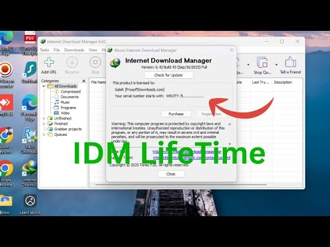 IDM 6.42 Build 50 Full Version LifeTime 2025