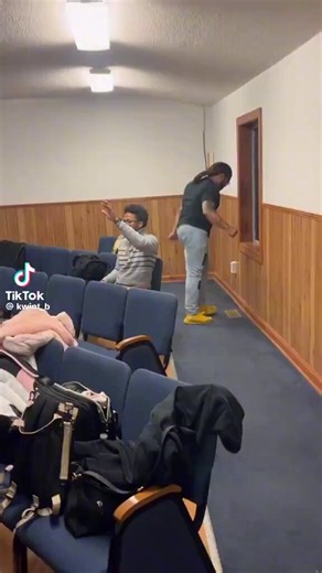 It’s so much going on in this church video 😭