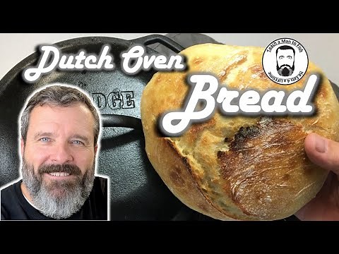 GREAT Cast Iron Bread Made Easy | Your Go To 4 Ingredient Bread | Teach a Man to Fish