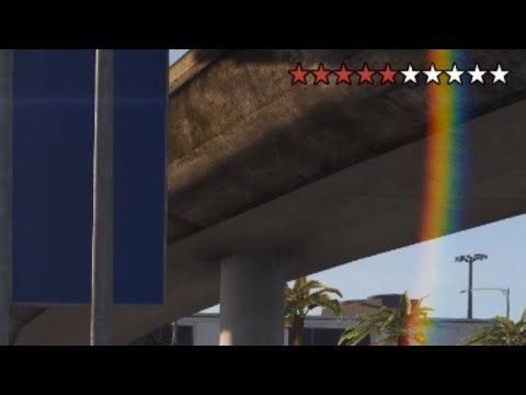 What happens if you get a 10 STAR WANTED LEVEL in the Los Santos Red Mod | GTA V