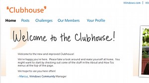 The Clubhouse launches on Microsoft.com