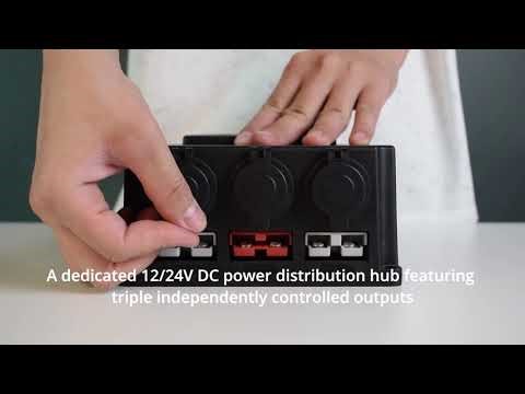 12V Smart Power Distribution Control Box