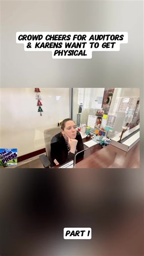 Crowd Cheers for Auditors & Karens Want to Get Physical