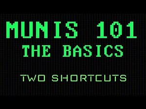 Two Shortcuts - Munis 101.04