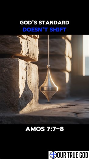 🧱 “Look, I am setting a plumb line among my people…” – Amos 7:7–8 (NIV) ✨ You think you have to guess where you stand with God… but He’s not vague, shifting, or unclear. He sets a standard — steady, straight, and unchanging — not to condemn you, but to align you. 💡 When everything in life feels crooked, bent, or unstable… His truth is the line that brings you back into balance. His Word doesn’t move with the culture. His standard doesn’t wobble with emotions. His voice doesn’t drift with the c