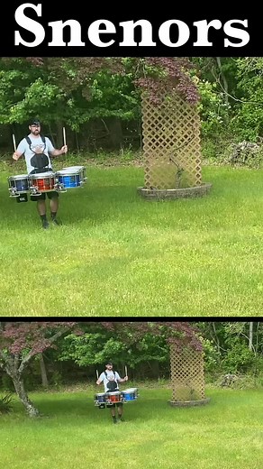 Jig 2 Drumline Performance with Tenor Drums