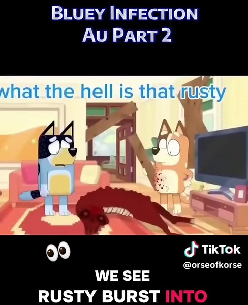 Bluey Infection Au Lore Explained #fyp #foryoupage #Bluey #infection | bluey