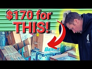 Every box is taped & tied in unit, WHY? ~ Elderly Woman had this Storage Locker for years!