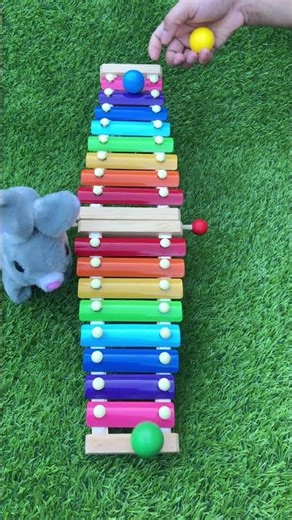 ASMR Rainbow Music Toy – Soothing Xylophone Sounds (No Talking)