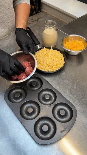 Savory Breakfast Donuts! The best way to enjoy breakfast? Savory donuts 🍩🥯 | Chefclub Network