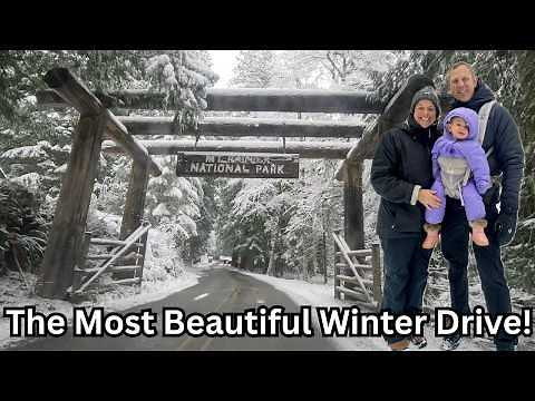 Exploring Mount Rainier in Winter | Scenic Drive from Longmire to Paradise Visitor Center