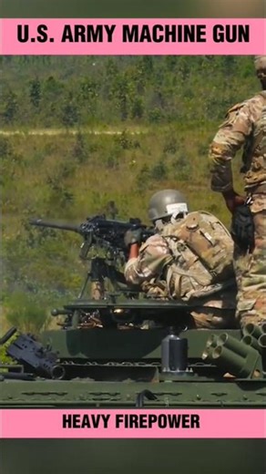 U.S. Soldiers Train with M2 & M240 Machine Guns — Live Fire Training