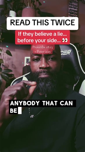 If they believe the lie before they hear you… they were already against you. Stop auditioning for people who already picked a side. Keep building. Let God defend you. #BlueCollarKing #ProtectYourPeace #GodGotYou #KeepBuilding #TruthAlwaysWins