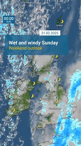 3.8K views · 12 reactions | ☔️ Passing low-pressure brings heavy rainfall and yet more strong winds across the UK and Ireland by Sunday. Here's how it looks on the radars! #Weather #Storm #UKWeather #WeatherForecast #WeatherReport #WeatherRadar #Rain #Raining #Wind #Windy | Weather & Radar UK / Ireland | Facebook