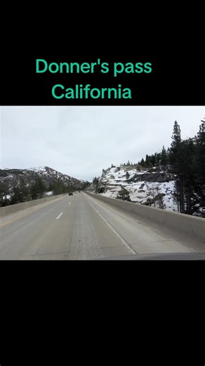 Donner's pass California