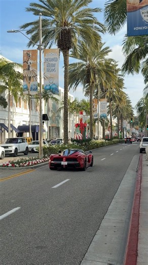116K views · 1.8K reactions | Lewis Hamilton rolling through Rodeo Drive in a LaFerrari is a sight you don’t forget. Ferrari’s hybrid V12 hypercar now carries a market value of $3M–$4.5M depending on condition. Its instant torque and screaming 9k-rpm top end make it one of the brand’s greatest modern icons. Seeing an F1 legend behind the wheel just makes it even better. #Ferrari #carspex #fblifestyle | CarSpex | Facebook