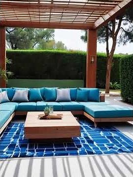 Transform Your Outdoor Space with Wooden Furniture Patio Ideas #woodenfurniturepatio #outdoors