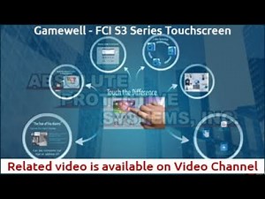 Gamewell - FCI S3 Series Touchscreen Fire Alarm Panel