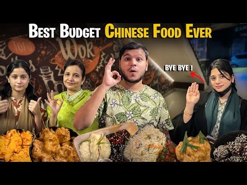Momina mujhe chor kar chale gaye🥲| Itne kam paison me itna sara Chinese Food😍