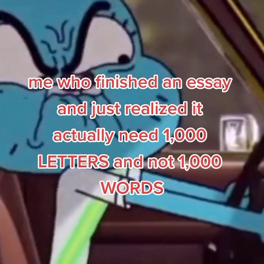 literally just wasted all my blood, sweat, and tears smh #fyp #essay