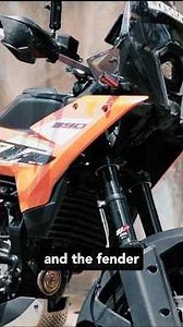 Pros and cons of lower front fender on the 2025 KTM 390 Adventure