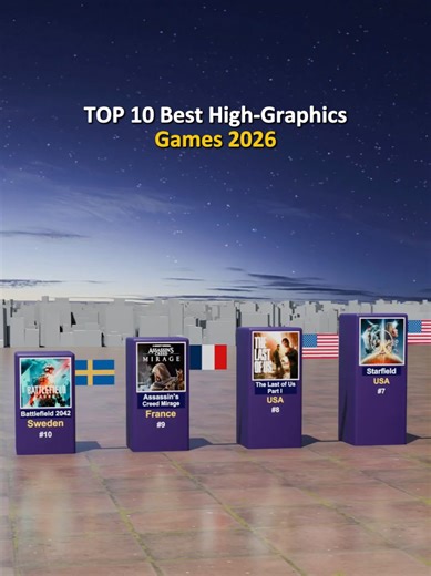 Top 10 High Graphics Games to Play in 2026