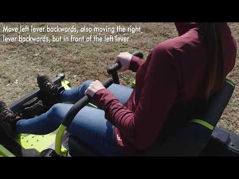 How To: Electric Zero Turn Riding Mower Operation & Safety Guide (RY48ZTR75)