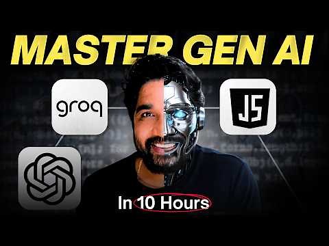Learn GenAI with Javascript from scratch | Free Preview for Beginners | Hindi