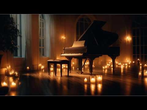 Classical Piano Music by Candlelight 🕯️ Relaxes Soul & Heart - Mozart, Beethoven, Chopin, Bach