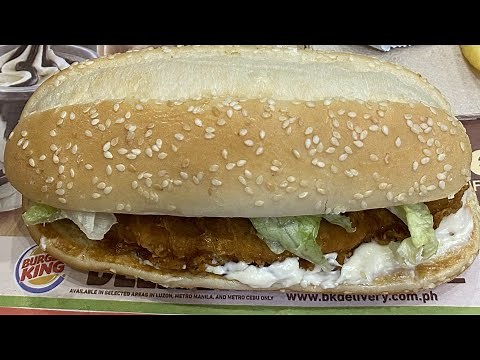 EXTRA LONG CHICKEN | BURGER KING Vlog - 253