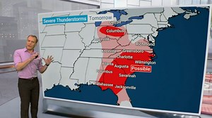 CBS Evening News:Tracking severe weather across the South