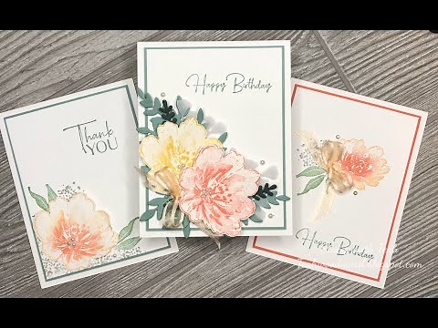 Stampin' Up! Flowing Flowers