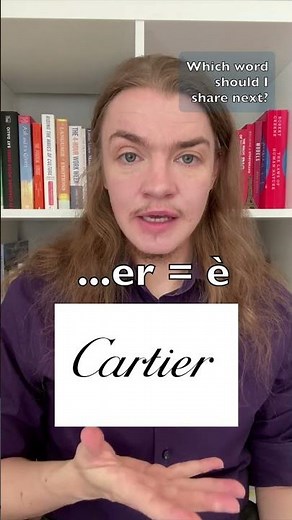 Cartier pronunciation - How to pronounce #cartier in #french