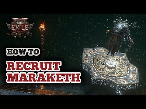 How to Recruit Maraketh in Path of Exile 2 - Explore Qimah Reservoir