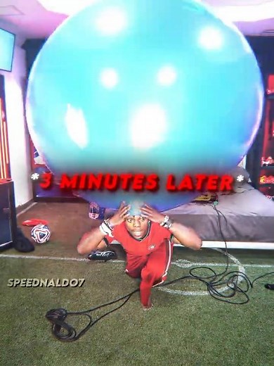 iShowSpeed Tries Human Balloon Challenge 🤯