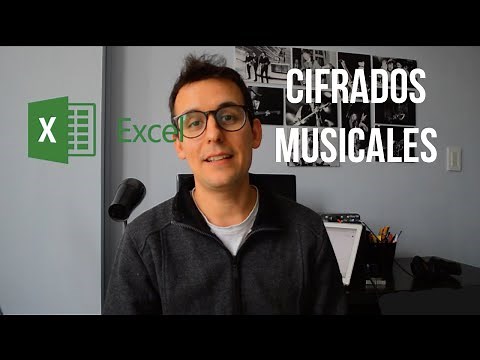 💡 Cómo hacer CIFRADOS musicales en EXCEL. Super FÁCIL sin conocimientos previos.